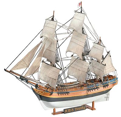  ship models, ship model,H.M.S. Bounty -- Plastic Model Sailing Ship Kit -- 1/110 Scale -- #05404