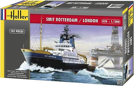  plastic model ships, ship model,Smitt Rotterdam -- Plastic Model Commercial Ship Kit -- 1/200 Scale -- #80620