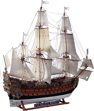  ship models, ship model,Le Soleil Royal -- Plastic Model Sailing Ship Kit -- 1/100 Scale -- #80899