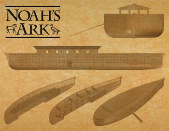 plastic model ship, plastic model ships,Noah's Ark in Cubit Scale -- Plastic Model Commercial Ship Kit -- 1/350 Scale -- #11316
