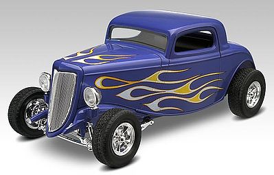 plastic model cars,plastic model car,1934 Ford Street Rod -- Snap Tite Plastic Model Vehicle Kit -- 1/25 Scale -- #851943