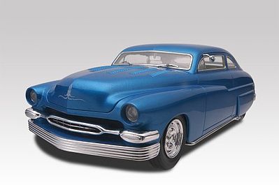 plastic model car,plastic model cars,1949 Mercury Custom Coupe -- Plastic Model Car 3-in-1 Kit -- 1/25 Scale -- #852860