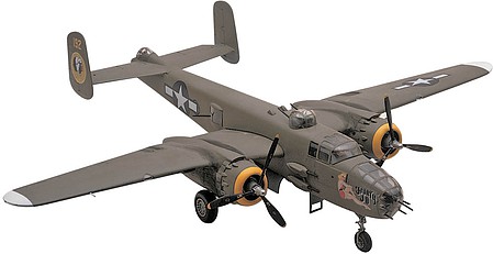 model airplane,plastic model planes,B25J Mitchell Bomber -- Plastic Model Airplane Kit -- 1/48 Scale -- #855512
