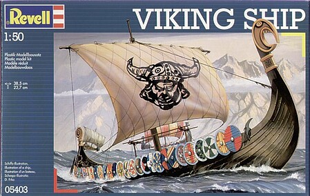  ship models, ship model,Viking Sailing Ship -- Plastic Model Kit -- 1/50 Scale -- #05403