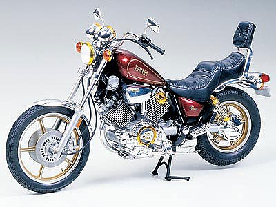 motorcycle plastic models,plastic models,Yamaha Virago XV1000 Bike -- Plastic Model Motorcycle Kit -- 1/12 Scale -- #14044