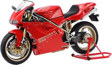 plastic models,motorcycle plastic models,Ducati 916 Bike -- Plastic Model Motorcycle Kit -- 1/12 Scale -- #14068