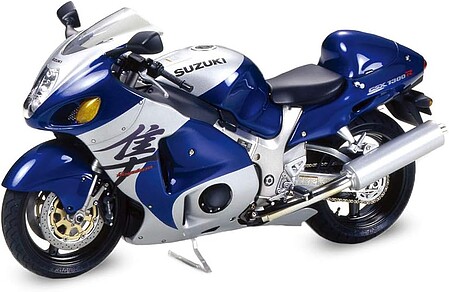plastic models,motorcycle plastic models,Suzuki GSX 1300R Hayabusa Bike -- Plastic Model Motorcycle Kit -- 1/12 Scale -- #14090