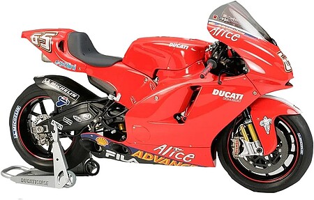 plastic models,motorcycle plastic models,Ducati Desmosedici Bike -- Plastic Model Motorcycle Kit -- 1/12 Scale -- #14101