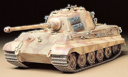 military plastic models,plastic models,King Tiger Tank -- Plastic Model Military Vehicle Kit -- 1/35 Scale -- #35164
