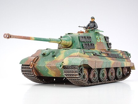 military plastic models,plastic models,King Tiger Tank -- Plastic Model Military Vehicle Kit -- 1/35 Scale -- #35164