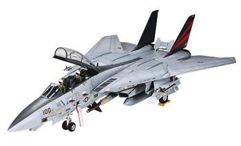 model airplane,plastic model planes,Grumman F-14A Tomcat Black Knight Jet Aircraft -- Plastic Model Airplane Kit -- 1/48 Scale -- #37006